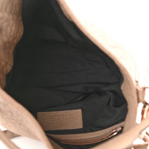 Pebbled Lambskin Darcy Hobo Tan Rose Gold Hardware - Picture 5 of 14